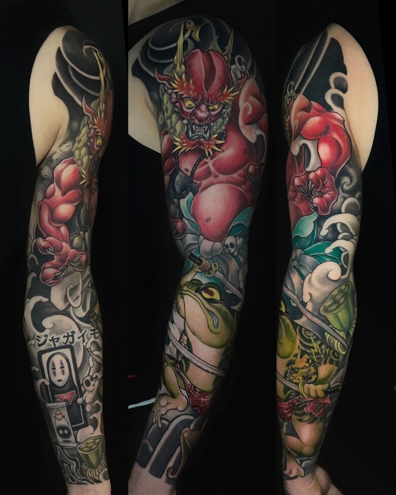 Tattoo artist Pablo Jornet